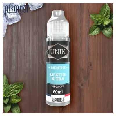 Menthe X-Tra 60ml (0mg) - Unik by Airmust