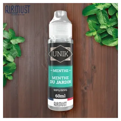 Menthe Du Jardin 60ml (0mg) - Unik by Airmust