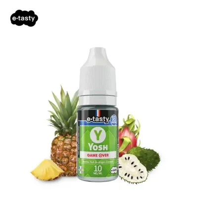 Yosh 10ml Nic Salt (20mg) - Game Over by E.Tasty