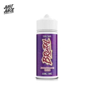 Blackcurrant Crush 100ml (0mg) - Brutal by Just Juice