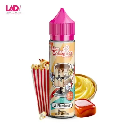 Le Flambeur 50ml (0mg) - Les Collègues by Liquidarom