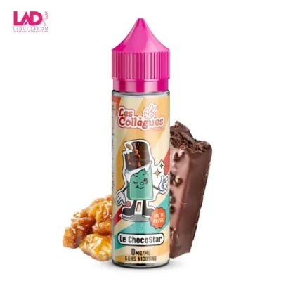 Le Chocostar 50ml (0mg) - Les Collègues by Liquidarom