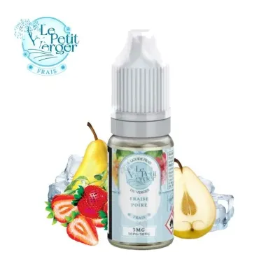 Fraise Poire Frais 10ml (6mg) - Le Petit Verger by Savourea