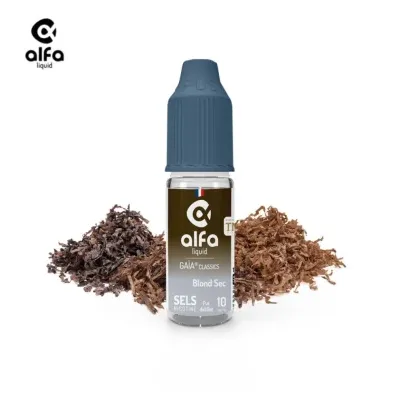 Blond Sec 10ml Nic Salt Gaïa Classics (20mg
                              50% / 50%) - Alfaliquid