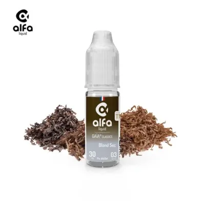 Blond Sec 10ml Gaïa Classics (19.6mg
                              70% / 30%) - Alfaliquid
