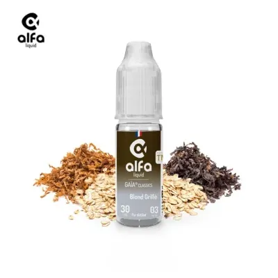 Blond Grillé 10ml Gaïa Classics (3mg
                              70% / 30%) - Alfaliquid