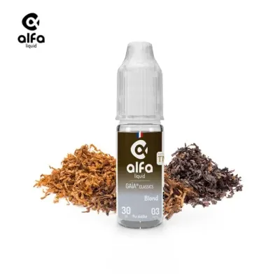 Blond 10ml Nic Salt Gaïa Classics (20mg
                              50% / 50%) - Alfaliquid