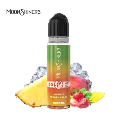 Mangue Ananas Fraise Frais 50ml (0mg) - Moon Shiners by Le French Liquide
