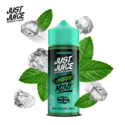 Green 100ml (0mg) - Mint By Just Juice