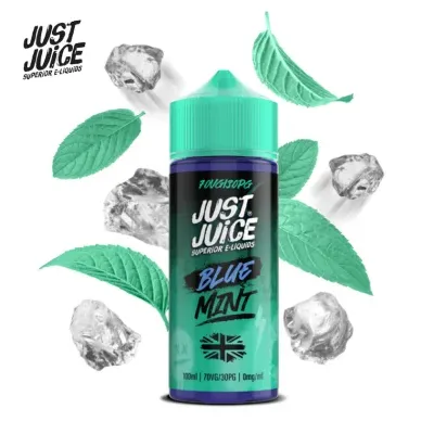 Blue 100ml (0mg) - Mint By Just Juice