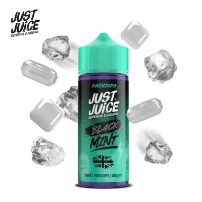 Black 100ml (0mg) - Mint By Just Juice