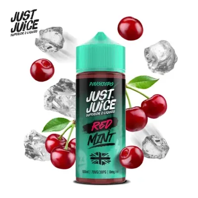 Red 100ml (0mg) - Mint By Just Juice