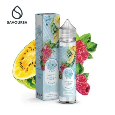 Framboise Pastèque Jaune 50ml (0mg) - Le Petit Verger Frais by Savourea