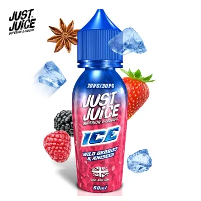 Wild Berries & Aniseed Ice 50ml (0mg) - Just Juice