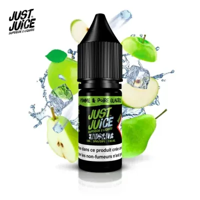 Pomme & Poire glacées 10ml nic Salt (11mg) - Just Juice