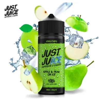 Pomme & Poire glacées 100ml (0mg) - Just Juice