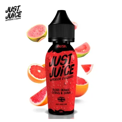 Orange Sanguine Citron et Goyave 50ml (0mg) - Just Juice