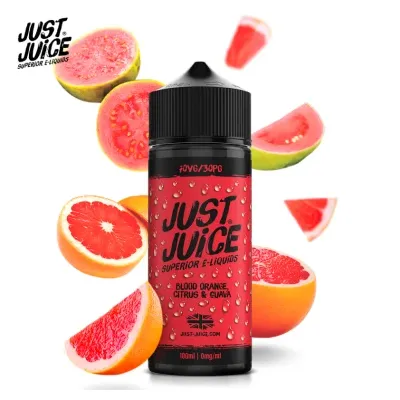 Orange Sanguine Citron et Goyave 100ml (0mg) - Just Juice