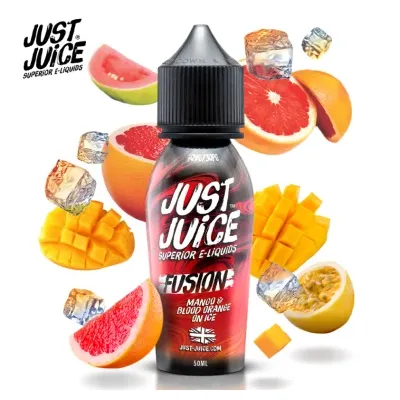 Mangue et Orange Sanguine Sur Glace 50ml (0mg) - Just Juice