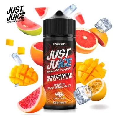Mangue et Orange Sanguine Sur Glace 100ml (0mg) - Just Juice