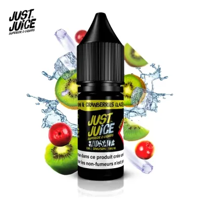 Kiwi & Cranberries Glacées 10ml Nic Salt (20mg) - Just juice