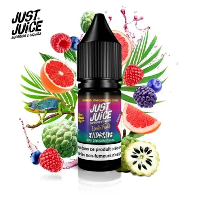 Cherimoya Pamplemousse et Baies 10ml Nic Salt (20mg) - Just Juice