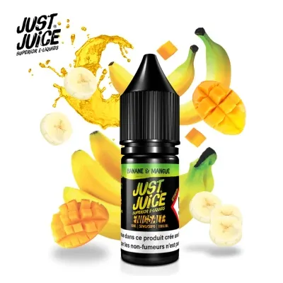 Banane & Mangue 10ml Nic Salt (20mg) - Just Juice