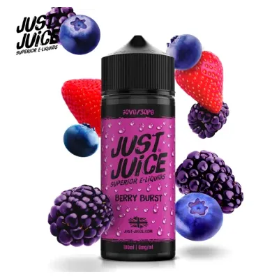 Baies Bleus 100ml (0mg) - Just Juice