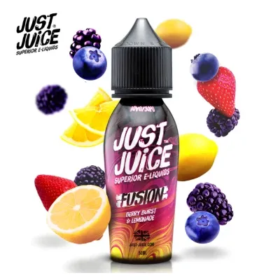 Baies Bleus & Limonade 50ml (0mg) - Just Juice