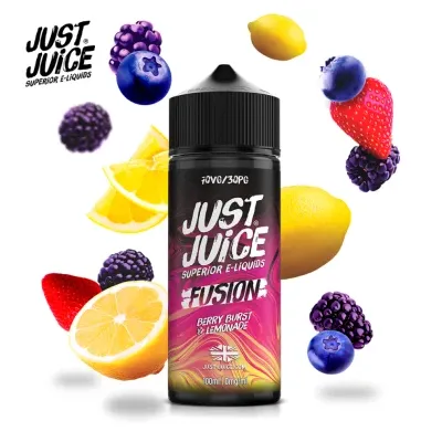 Baies Bleus & Limonade 100ml (0mg) - Just Juice