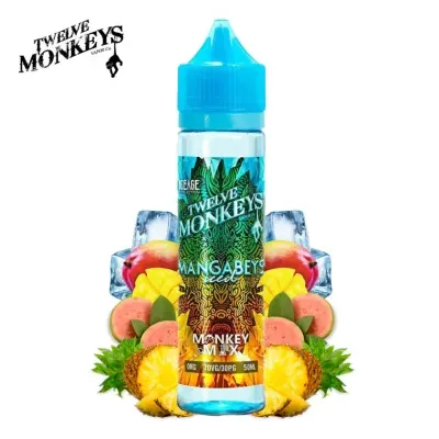 Mangabey Iced 50ml (0mg) - Ice Age by 12 Monkeys