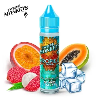 Tropika Iced 50ml (0mg) - Ice Age by 12 Monkeys