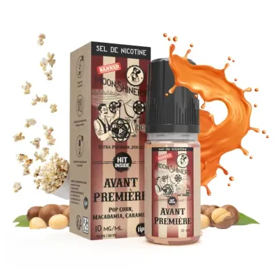 Moon shiners : Avant premiere 10ml SALT (20mg) - Le French Liquide