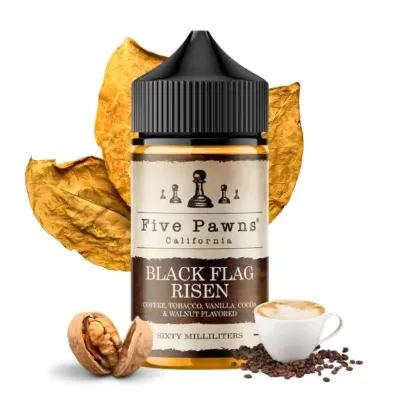 Black Flag Risen 50ml (0mg) - Five Pawns