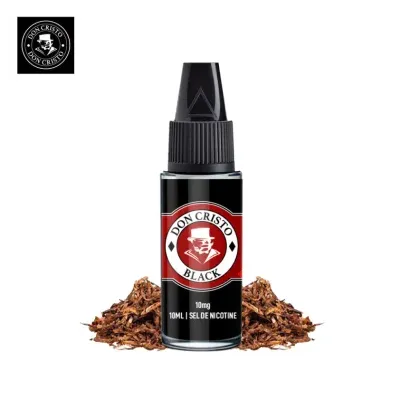 Black 10ml Nic Salt (10mg) - Don Cristo