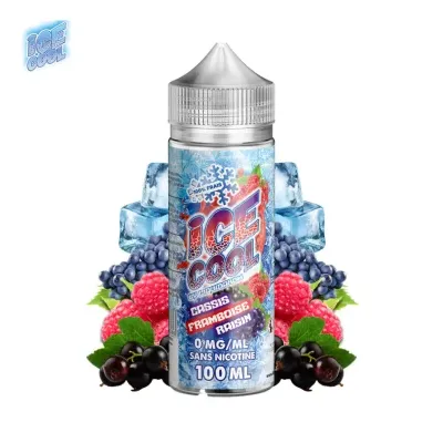 Cassis Framboise Raisin 100ml (0mg) - Ice Cool by Liquidarom