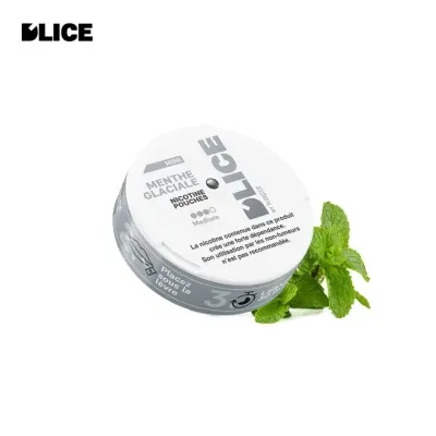 Menthe Glaciale boite de sachets de nicotine (20 sachets) -Dlice by Kapz (8mg) - Menthe Glaciale boite de sachets de nicotine (20 sachets) -Dlice by Kapz