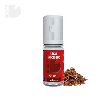 USA Classic 10ml (3mg) - Dlice