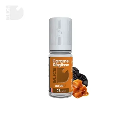 Caramel Réglisse 10ml (0mg) - Dlice