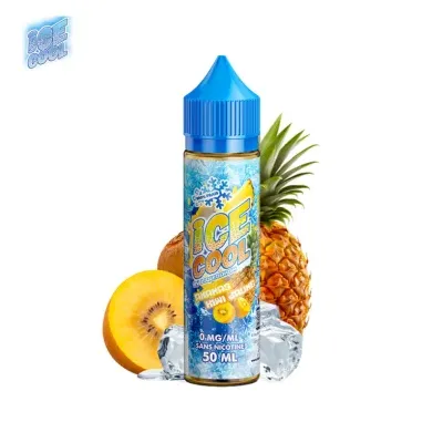 Ananas Kiwi Jaune 50ml (0mg) - Ice Cool by Liquidarom
