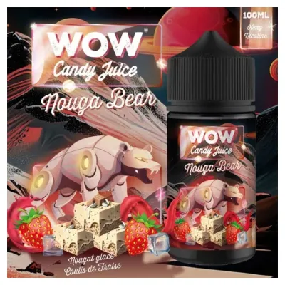Nouga Bear 100ml (0mg) - Wow Candy Juice Evolution by Made in Vape