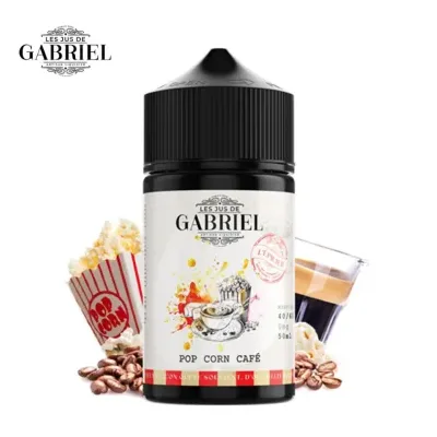 Pop Corn Café 50ml (0mg) - Jus Gabriel