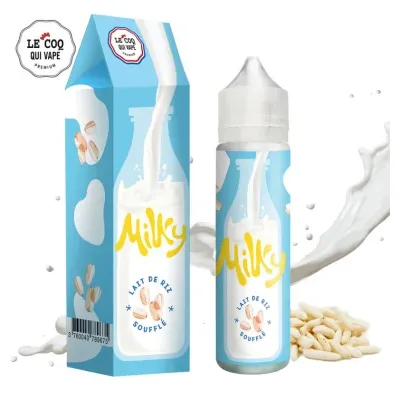 Milky Riz Soufflé 50ml (0mg) - Le Coq Qui Vape