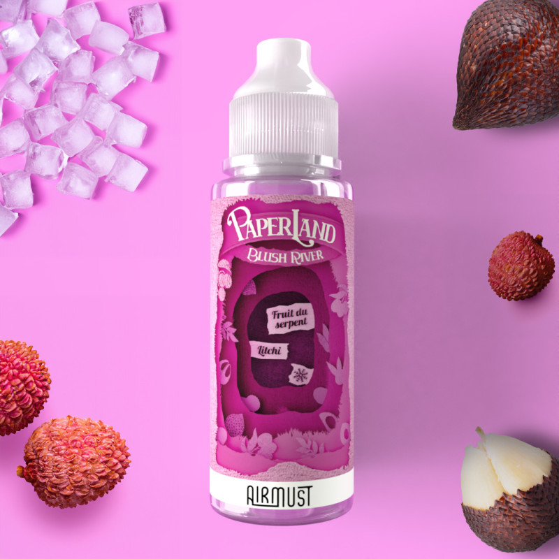 Blush River 100ml (0mg) - Paperland by Airmust