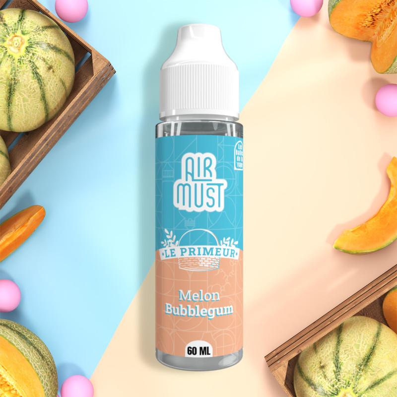Melon Bubble Gum 60ml (0mg) - Le Primeur by Airmust