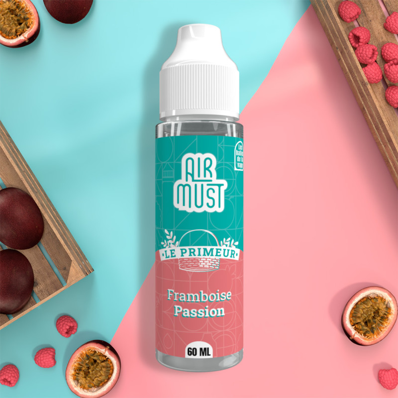 Framboise Passion 60ml (0mg) - Le Primeur by Airmust