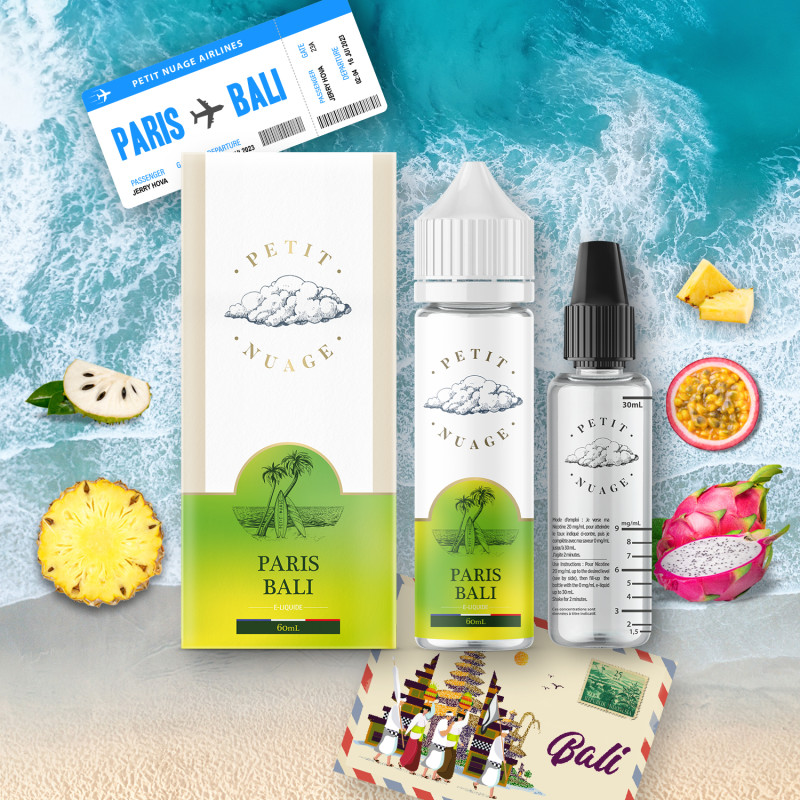 Paris Bali 60ml (0mg) - Petit Nuage