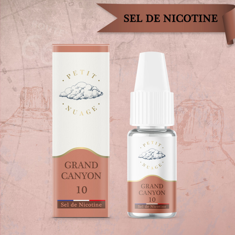 Grand Canyon 10ml Nic Salt (10mg) - Petit Nuage
