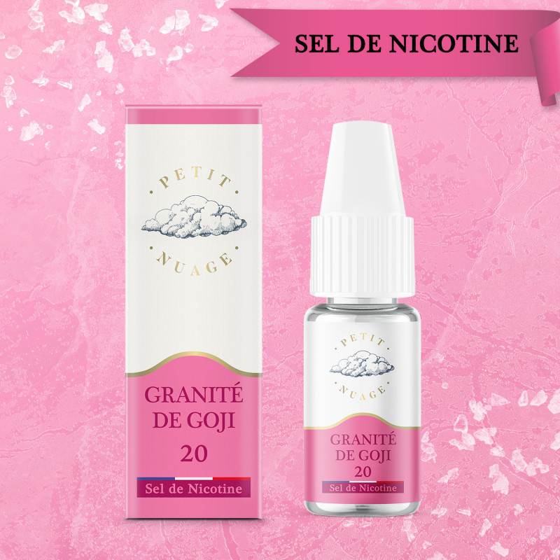 Granité De Goji 10ml Nic Salt (20mg) - Petit Nuage