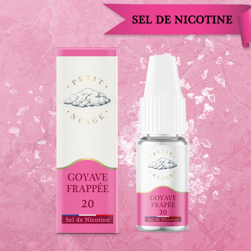 Goyave Frappée 10ml Nic Salt (20mg) - Petit Nuage